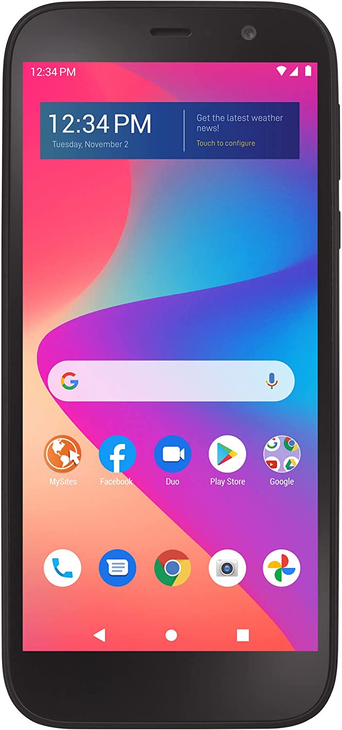 230816042923963_1 Simple Mobile BLU View 2, 32GB, Black - Prepaid Smartphone (Locked) - Image 1